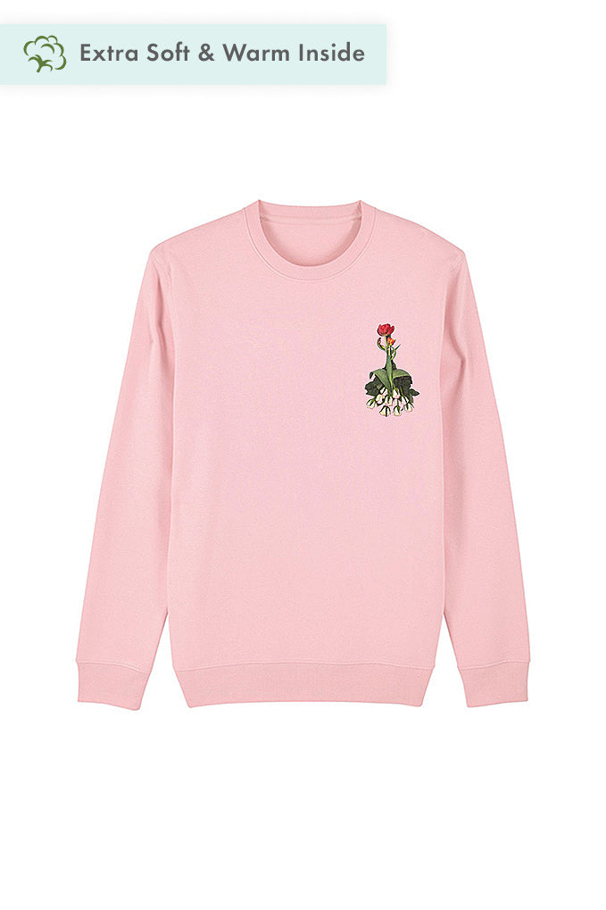 Floral Printed Sweatshirt