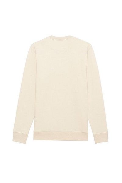 Beige Celebrate Graphic Sweatshirt, Heavyweight, from organic cotton blend, Unisex, for Women & for Men