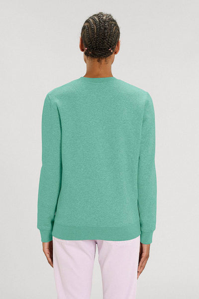 Mint green Your World Graphic Sweatshirt, Heavyweight, from organic cotton blend, Unisex, for Women & for Men