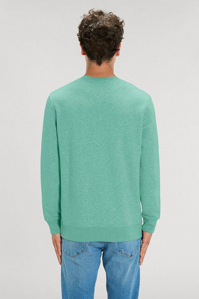 Mint green Your World Graphic Sweatshirt, Heavyweight, from organic cotton blend, Unisex, for Women & for Men
