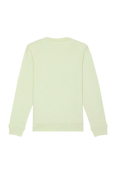 Light green Organic Cotton Sweatshirt, Heavyweight, from organic cotton blend, Unisex, for Women & for Men