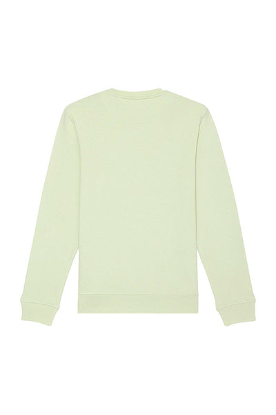 Light green Organic Cotton Sweatshirt, Heavyweight, from organic cotton blend, Unisex, for Women & for Men