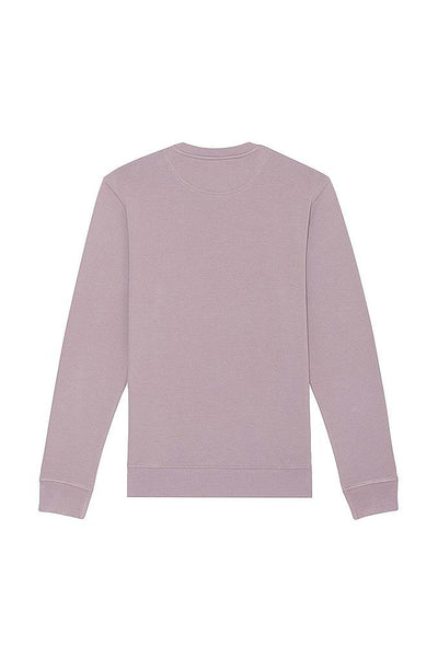 Lilac purple Chocolate Love Graphic Sweatshirt, Heavyweight, from organic cotton blend, Unisex, for Women & for Men