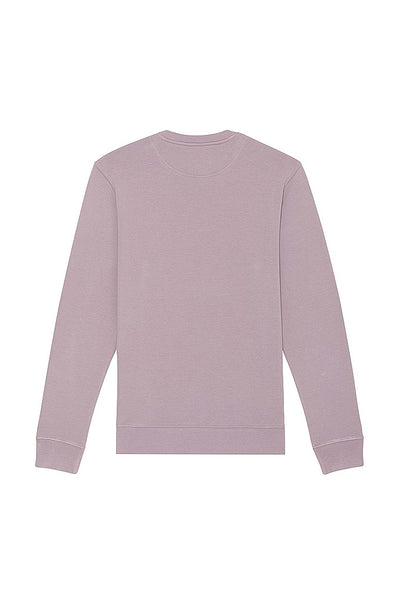 Lilac purple Chocolate Love Graphic Sweatshirt, Heavyweight, from organic cotton blend, Unisex, for Women & for Men