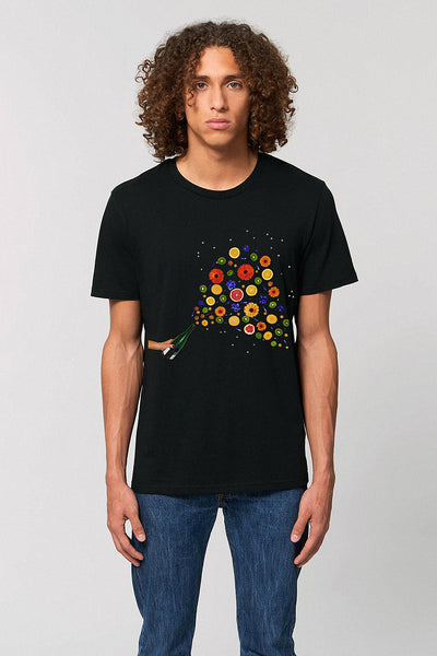 Black Celebrate Graphic T-Shirt, 100% organic cotton, Unisex, for Women & for Men