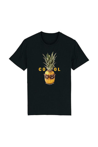 Black Cool Graphic T-Shirt, 100% organic cotton, Unisex, for Women & for Men