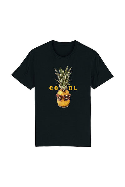 Black Cool Graphic T-Shirt, 100% organic cotton, Unisex, for Women & for Men