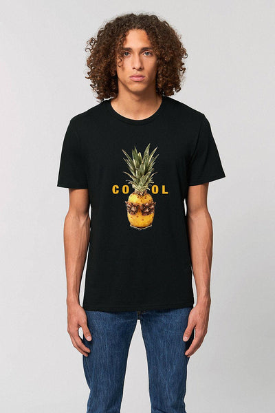 Black Cool Graphic T-Shirt, 100% organic cotton, Unisex, for Women & for Men