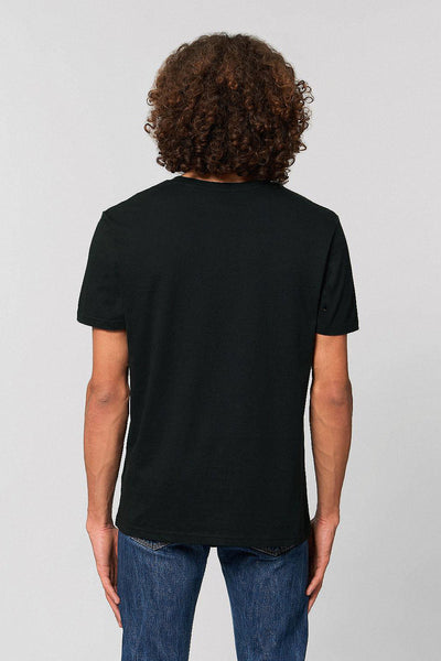 Black Men Unicorn Graphic T-Shirt, 100% organic cotton