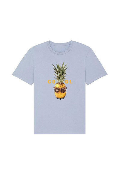 Light blue Cool Graphic T-Shirt, 100% organic cotton, Unisex, for Women & for Men
