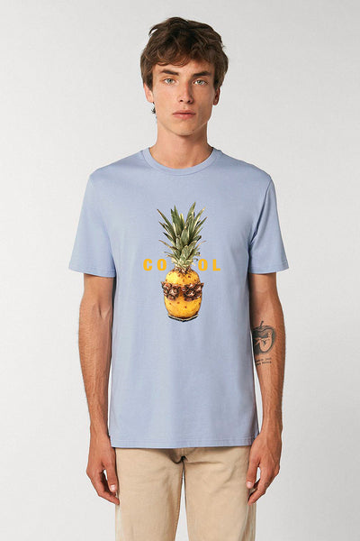 Light blue Cool Graphic T-Shirt, 100% organic cotton, Unisex, for Women & for Men