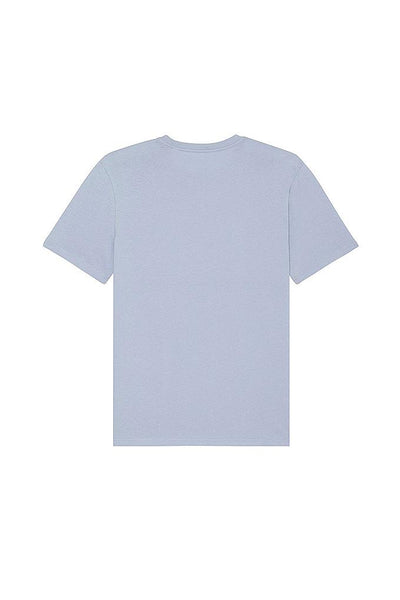 Light blue Cool Pineapple Crew Neck T-Shirt, 100% organic cotton, Unisex, for Women & for Men