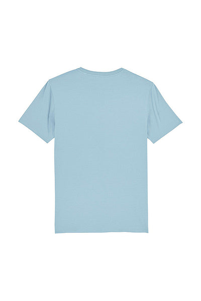 Light blue Orange Bicycle Graphic T-Shirt, 100% organic cotton, Unisex, for Women & for Men
