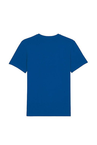 Blue BHappy Logo Crew Neck T-Shirt, 100% organic cotton, Unisex, for Women & for Men
