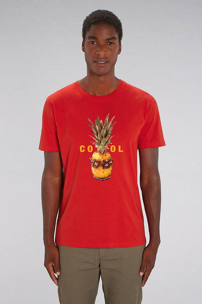 Red Cool Graphic T-Shirt, 100% organic cotton, Unisex, for Women & for Men