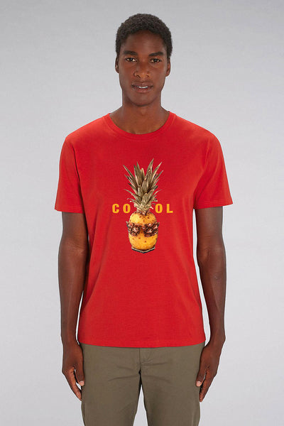 Red Cool Graphic T-Shirt, 100% organic cotton, Unisex, for Women & for Men