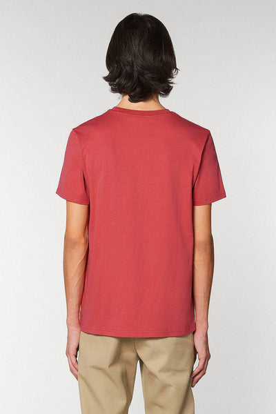 Red Organic Cotton Graphic T-Shirt, 100% organic cotton, Unisex, for Women & for Men