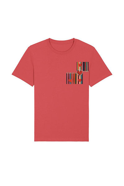 Red Love More Graphic T-Shirt, 100% organic cotton