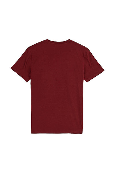Burgundy Love More Graphic T-Shirt, 100% organic cotton