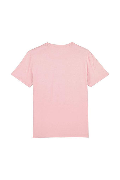 Cotton Pink Organic Cotton Graphic T-Shirt, 100% organic cotton, Unisex, for Women & for Men