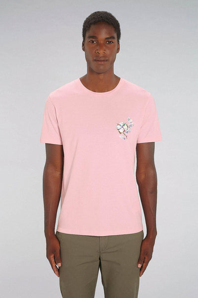 Cotton Pink Organic Cotton Graphic T-Shirt, 100% organic cotton, Unisex, for Women & for Men