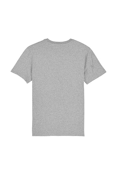 Grey Organic Cotton Graphic T-Shirt, 100% organic cotton, Unisex, for Women & for Men