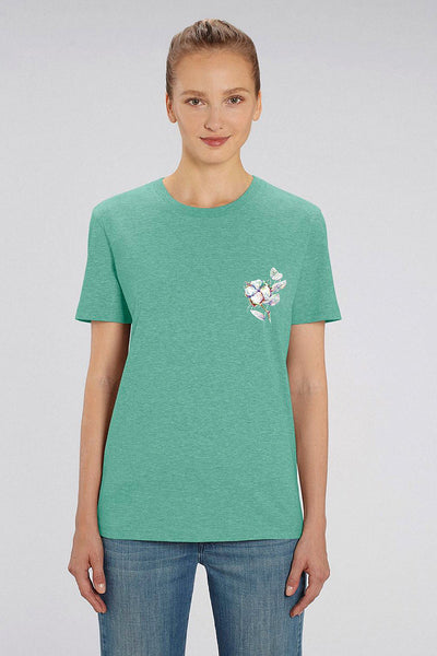 Mint green Organic Cotton Graphic T-Shirt, 100% organic cotton, Unisex, for Women & for Men