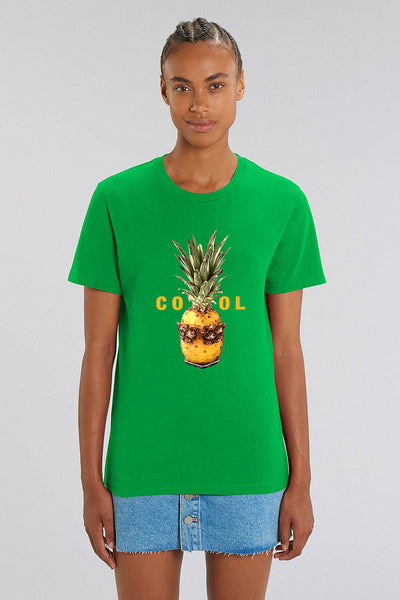 Green Cool Graphic T-Shirt, 100% organic cotton, Unisex, for Women & for Men