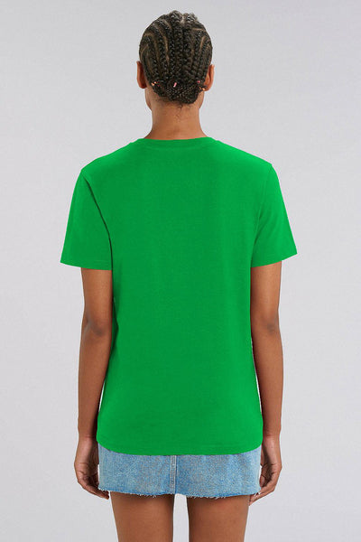 Green Cool Pineapple Crew Neck T-Shirt, 100% organic cotton, Unisex, for Women & for Men