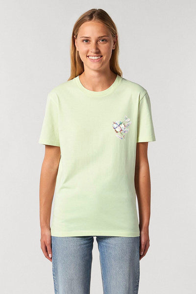 Light green Organic Cotton Graphic T-Shirt, 100% organic cotton, Unisex, for Women & for Men