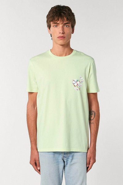 Light green Organic Cotton Graphic T-Shirt, 100% organic cotton, Unisex, for Women & for Men