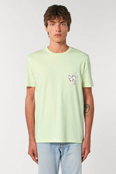 Light green Organic Cotton Graphic T-Shirt, 100% organic cotton, Unisex, for Women & for Men