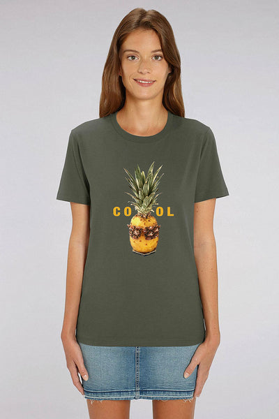 Khaki Cool Graphic T-Shirt, 100% organic cotton, Unisex, for Women & for Men