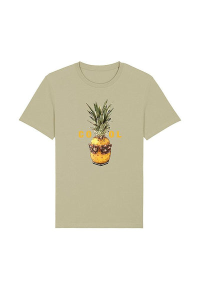 Sage green Cool Graphic T-Shirt, 100% organic cotton, Unisex, for Women & for Men