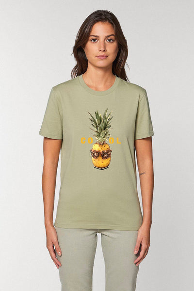 Sage green Cool Graphic T-Shirt, 100% organic cotton, Unisex, for Women & for Men