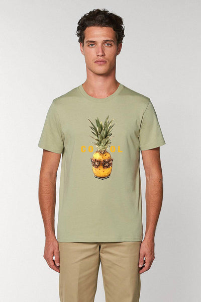 Sage green Cool Graphic T-Shirt, 100% organic cotton, Unisex, for Women & for Men