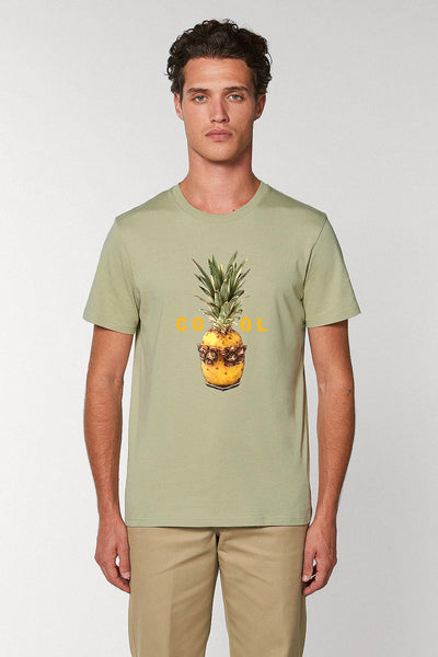 Sage green Cool Graphic T-Shirt, 100% organic cotton, Unisex, for Women & for Men
