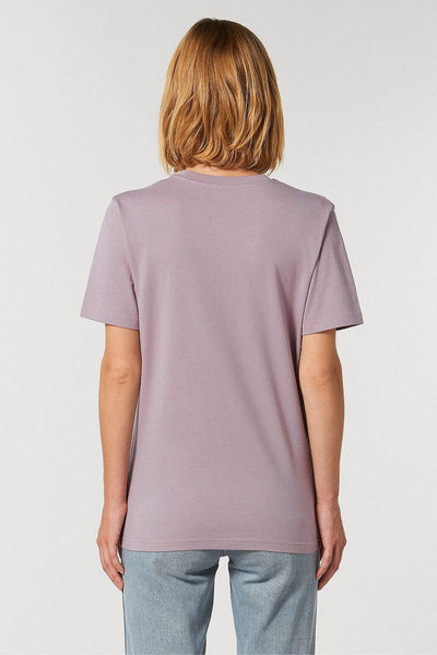 Lilac purple Chocolate Love Graphic T-Shirt, 100% organic cotton, Unisex, for Women & for Men