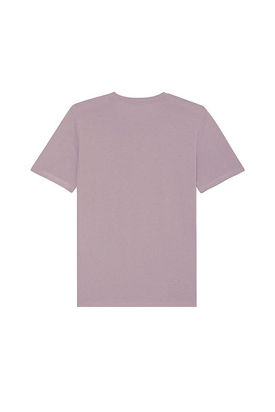 Lilac purple Chocolate Love Crew Neck T-Shirt, 100% organic cotton, Unisex, for Women & for Men