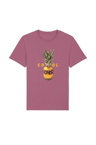 Purple Cool Graphic T-Shirt, 100% organic cotton, Unisex, for Women & for Men