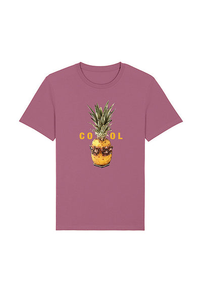 Purple Cool Graphic T-Shirt, 100% organic cotton, Unisex, for Women & for Men