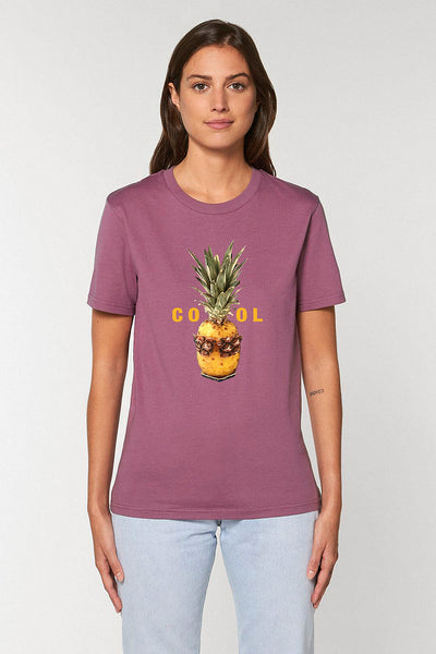 Purple Cool Graphic T-Shirt, 100% organic cotton, Unisex, for Women & for Men