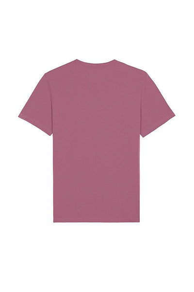 Purple Cool Pineapple Crew Neck T-Shirt, 100% organic cotton, Unisex, for Women & for Men