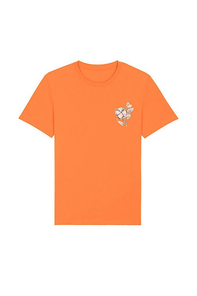 Orange Organic Cotton Graphic T-Shirt, 100% organic cotton, Unisex, for Women & for Men