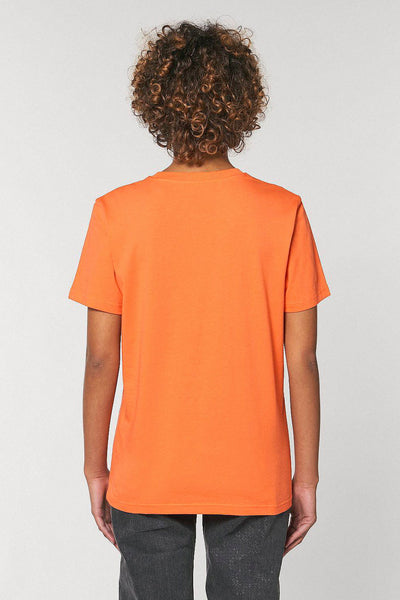 Orange Organic Cotton Graphic T-Shirt, 100% organic cotton, Unisex, for Women & for Men