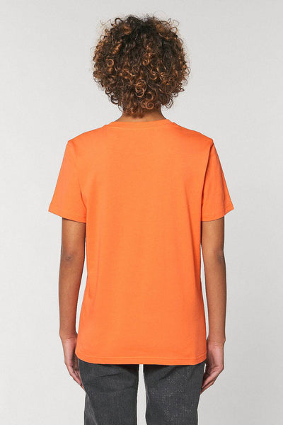Orange Orange Bicycle Graphic T-Shirt, 100% organic cotton, Unisex, for Women & for Men