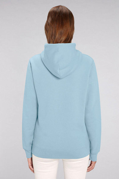 Light blue Cool Graphic Hoodie, Heavyweight, from organic cotton blend, Unisex, for Women & for Men