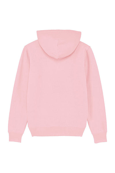 Cotton Pink Organic Cotton Printed Hoodie, Heavyweight, from organic cotton blend, Unisex, for Women & for Men