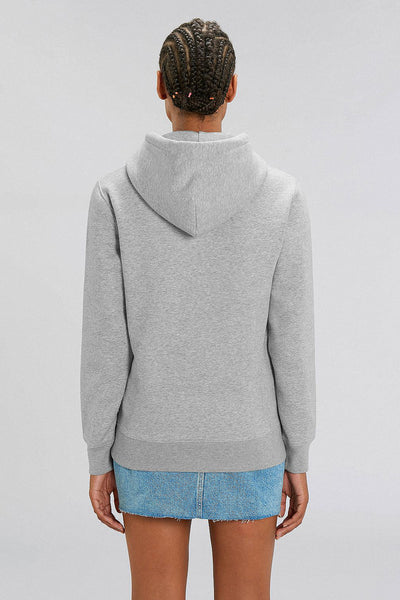 Grey Celebrate Graphic Hoodie, Heavyweight, from organic cotton blend, Unisex, for Women & for Men