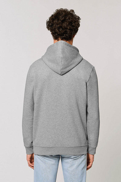Grey Celebrate Graphic Hoodie, Heavyweight, from organic cotton blend, Unisex, for Women & for Men